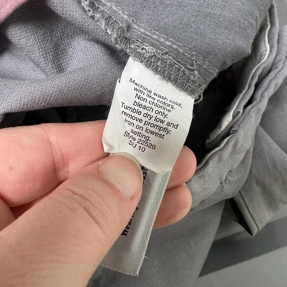J Crew Womens Sz 14 Stretch City Fit Gray Cotton Blend Pants Office Work Classic